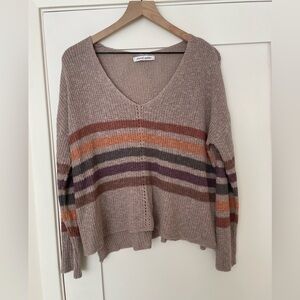 French Quarter Lightweight Sweater with Stripes
